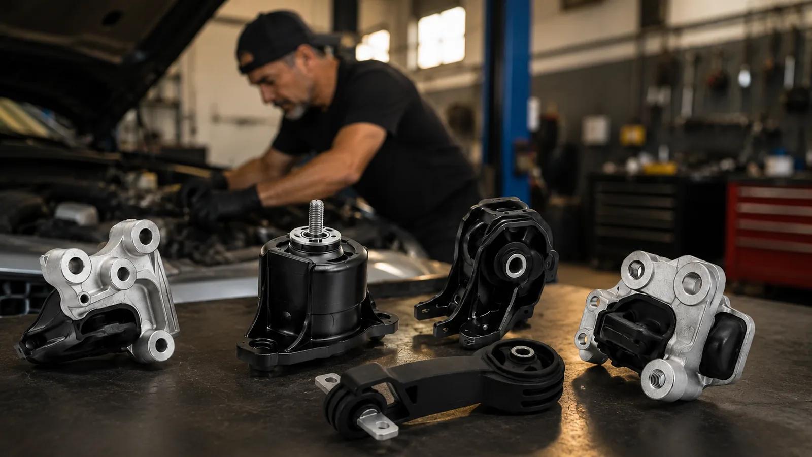 What Is a Motor Mount? Engine Mounts Explained (Types + How Many)