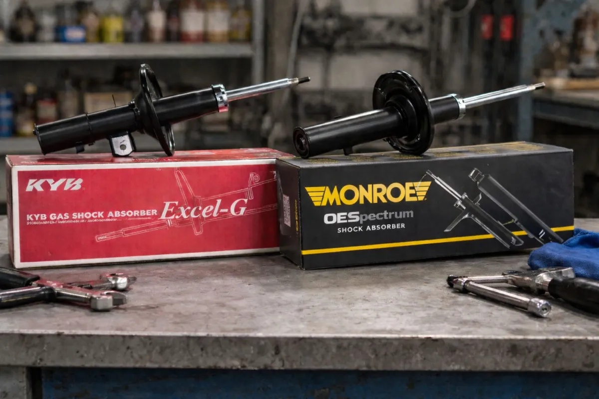 Monroe vs KYB Shocks: Complete 2026 Comparison Guide