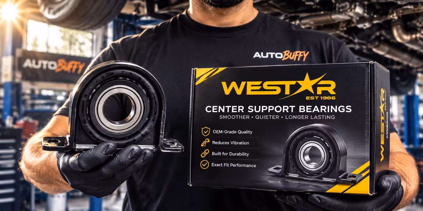 Westar center support bearing — manufacturer-direct carrier bearings from $2.95