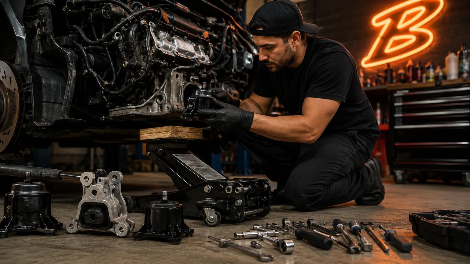 How to Replace a Motor Mount: DIY Steps + Torque Specs