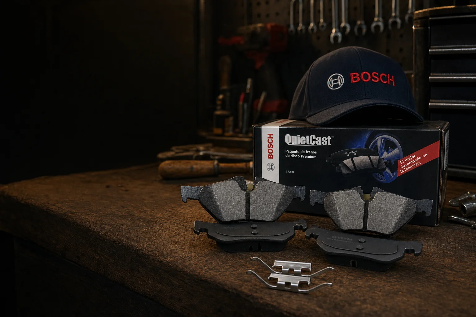 Bosch in the shop
