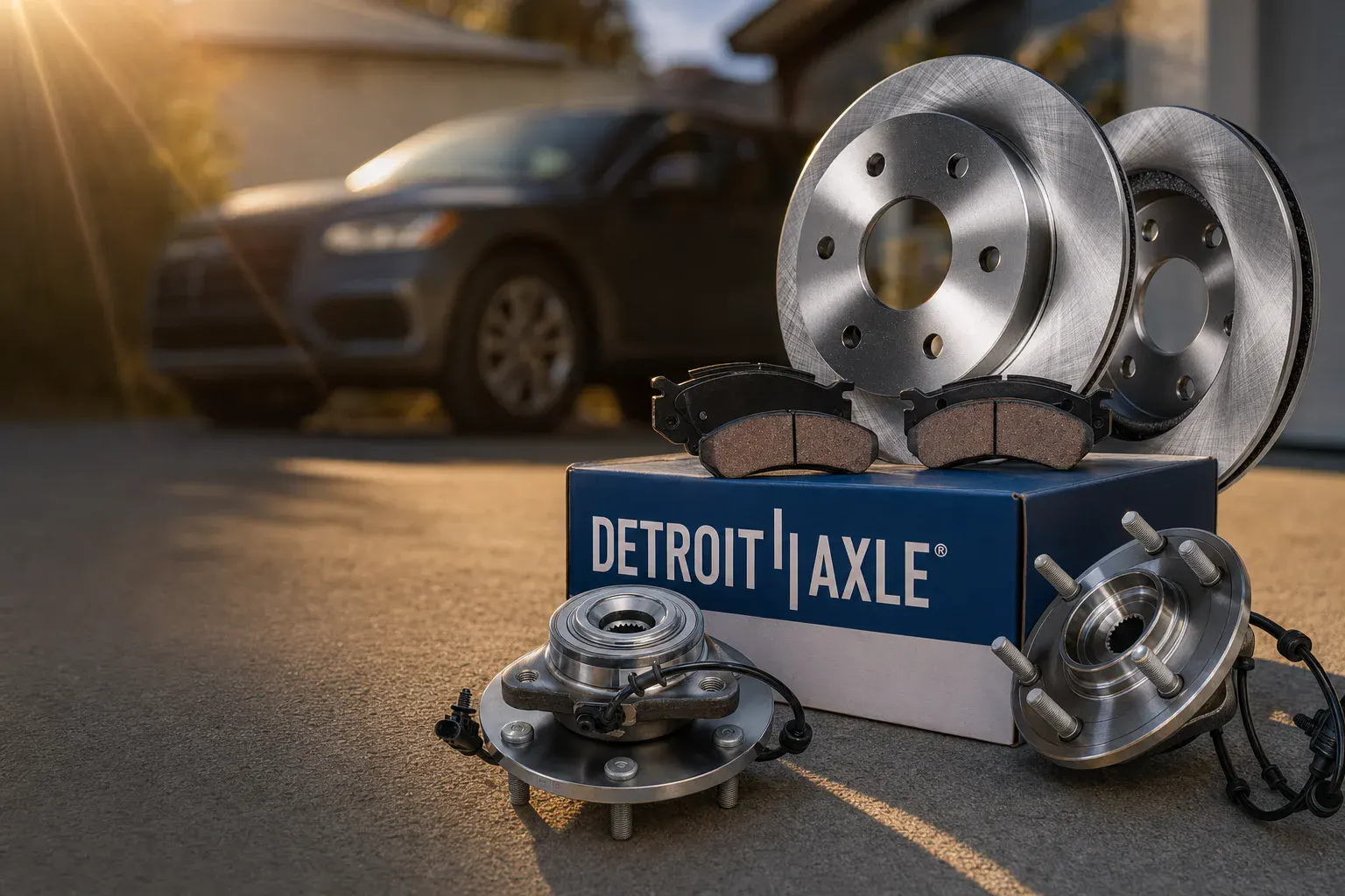 Detroit Axle in the shop