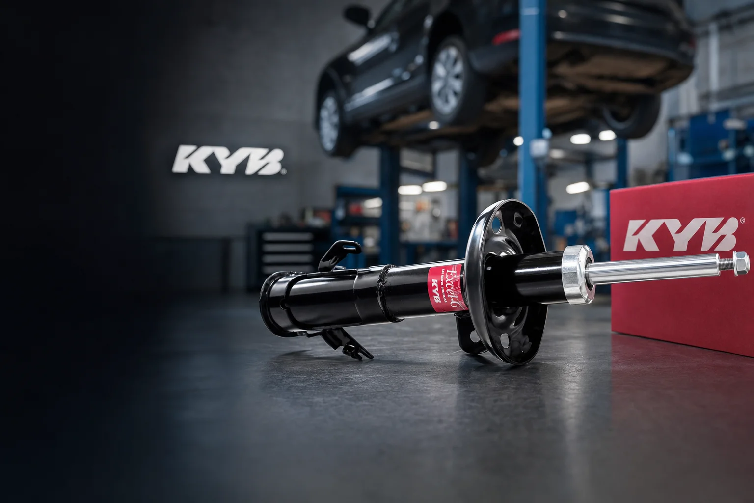 KYB in the shop