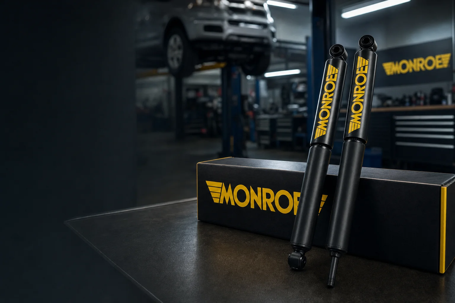 Monroe in the shop