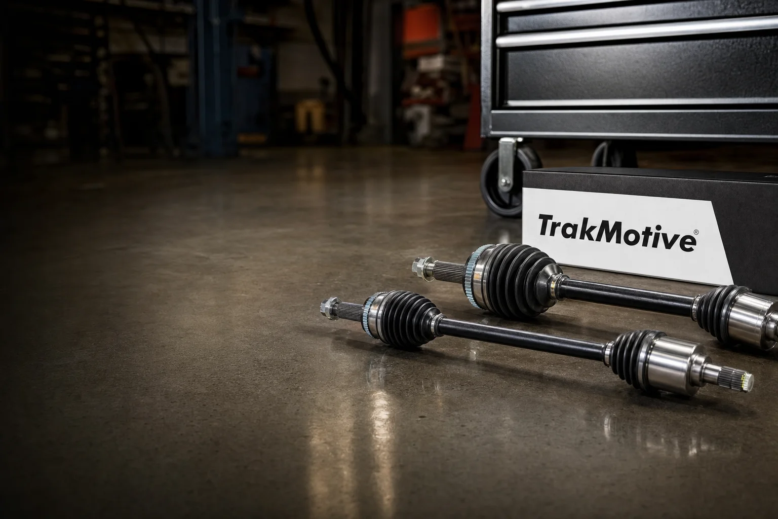 TrakMotive in the shop